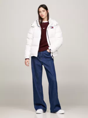 Jaqueta puffer Alaska com capuz