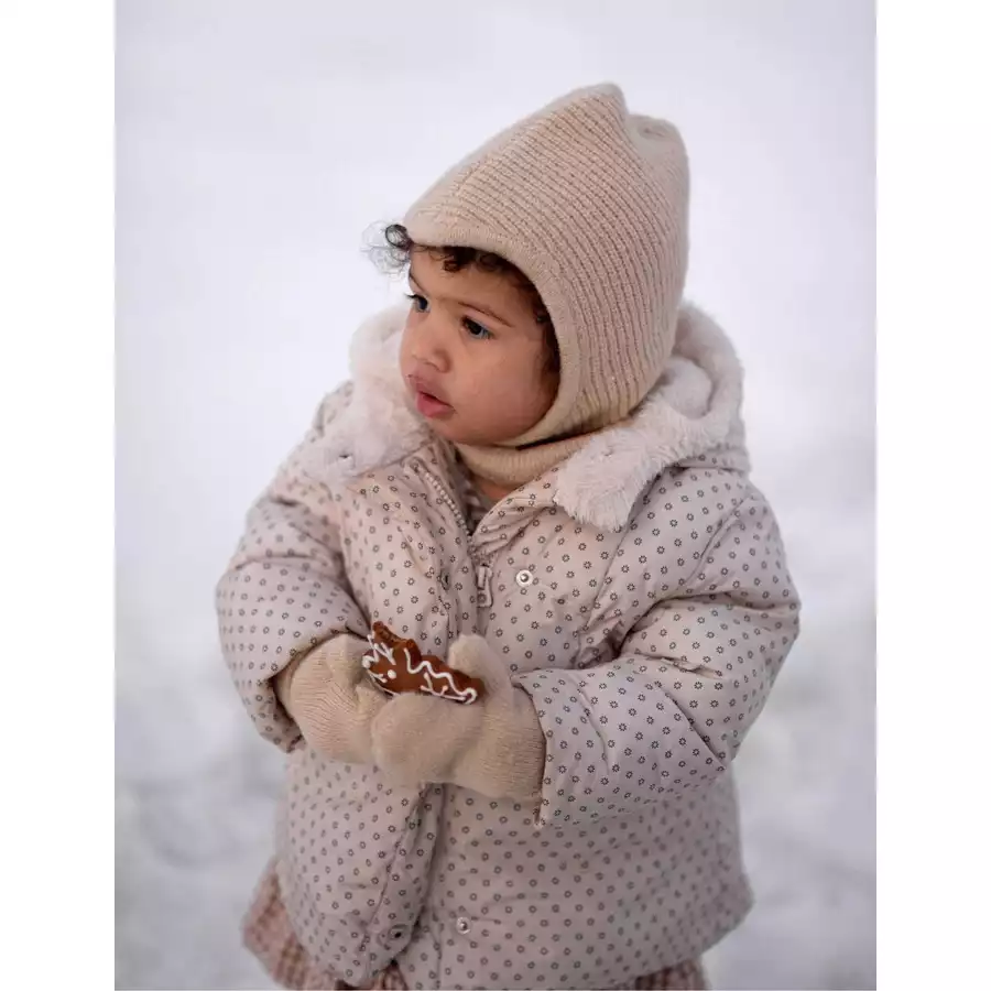 BabyMocs Mütze Vegan senfgelb