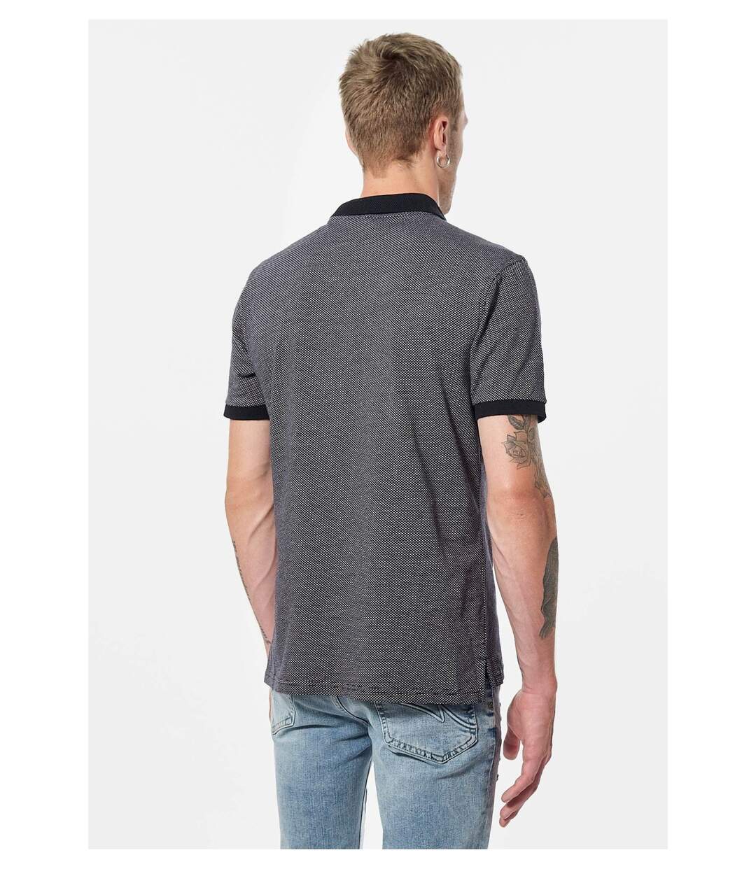 Polo manches courtes en coton  -  Kaporal - Homme