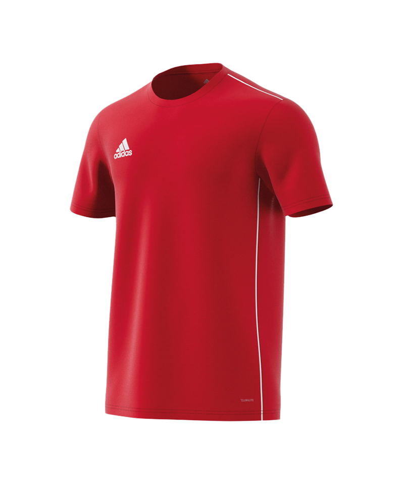 adidas Core 18 Trainingsshirt Rot Weiss