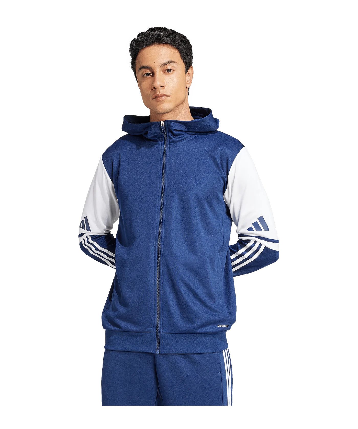 adidas Squadra 25 Kapuzenjacke Blau