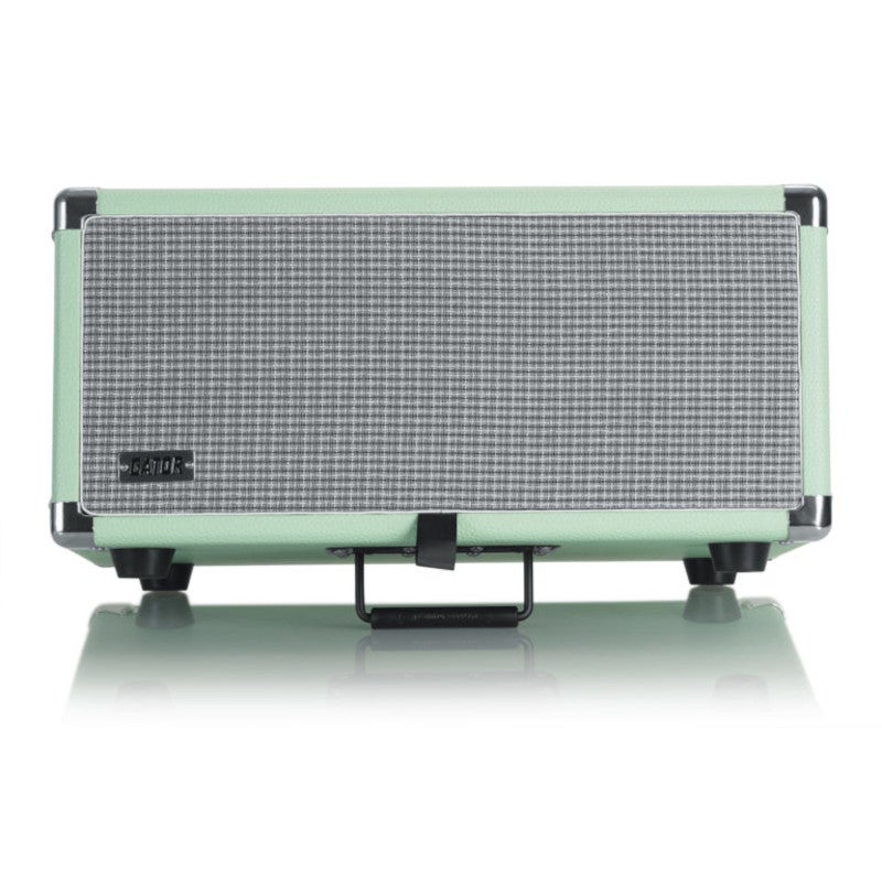 Gator Cases GR-RETRORACK-4SG Retro Rack Vintage Amp Vibe Rack Case 4U Seafoam Green