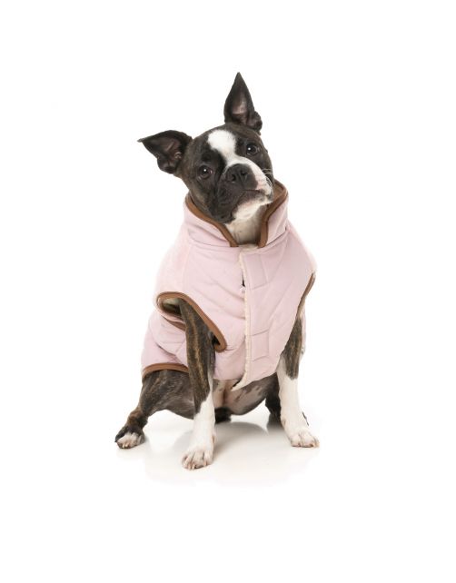 Fuzzyard Ivanhoe Jacket Roze - Hondenkleding