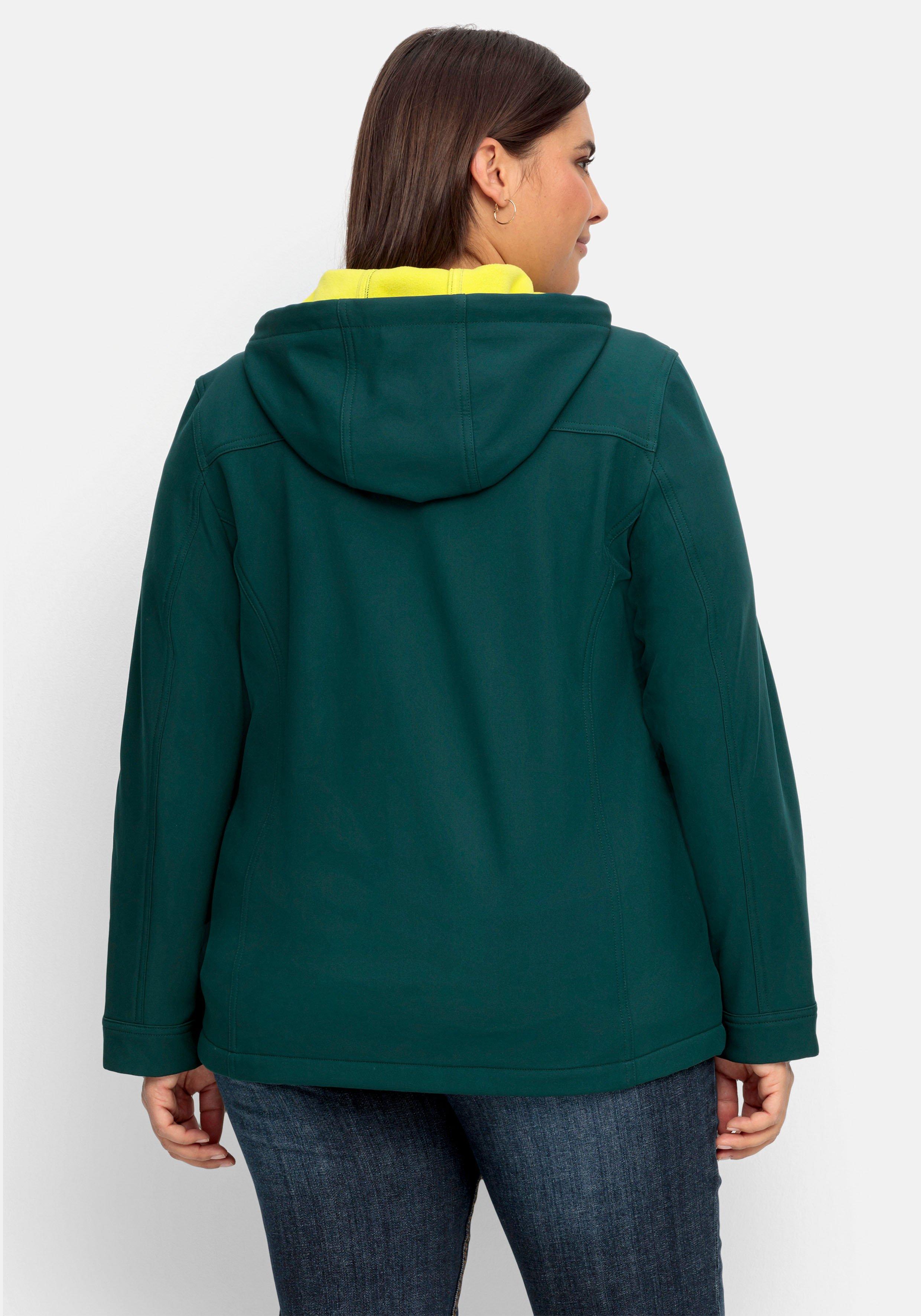 Softshell-Jacke mit Fleece-Innenseite