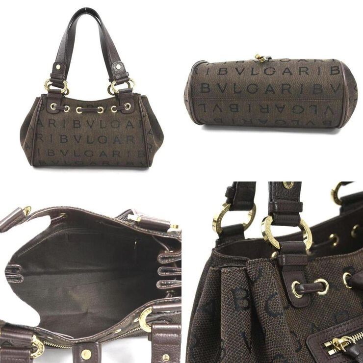 Bvlgari Vintage Bvlgari Shoulder Bag Brown