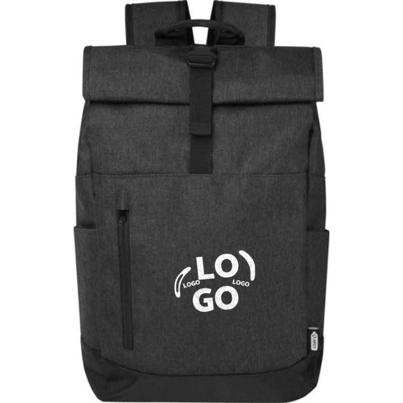 Sac à dos enroulable publicitaire pour ordinateur 15,6