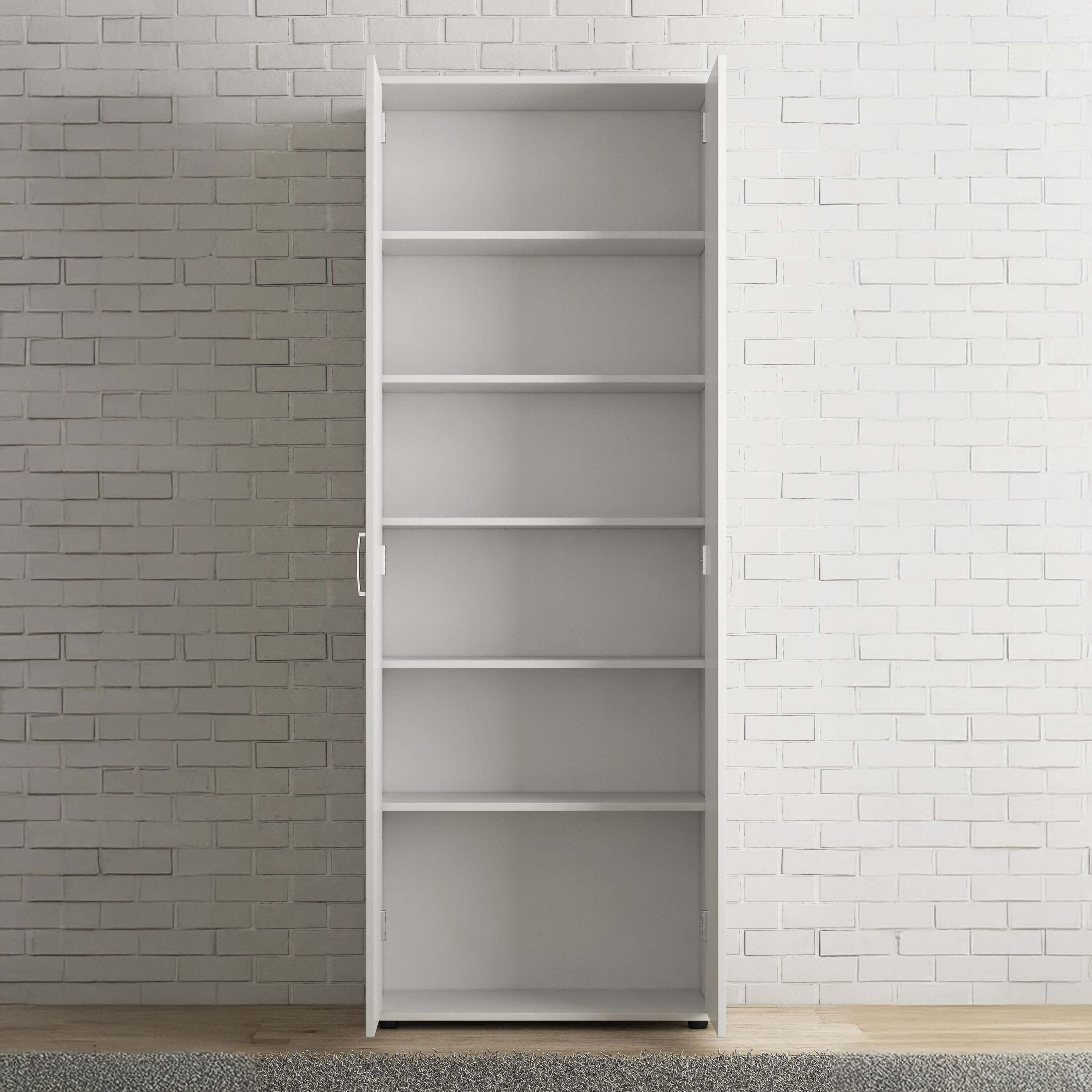 Meubella - Schoenenkast Odette - Wit - 70 cm