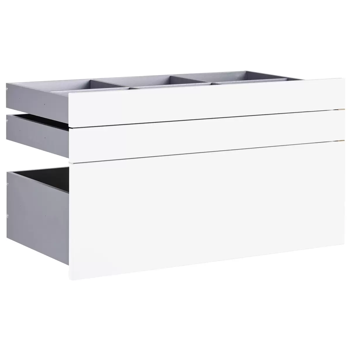 Schubladenset Unit weiss