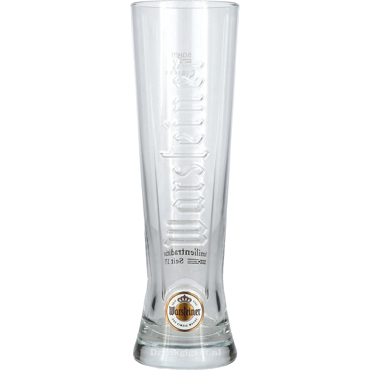 Warsteiner Bierglas Embossed 30cl 30 cl