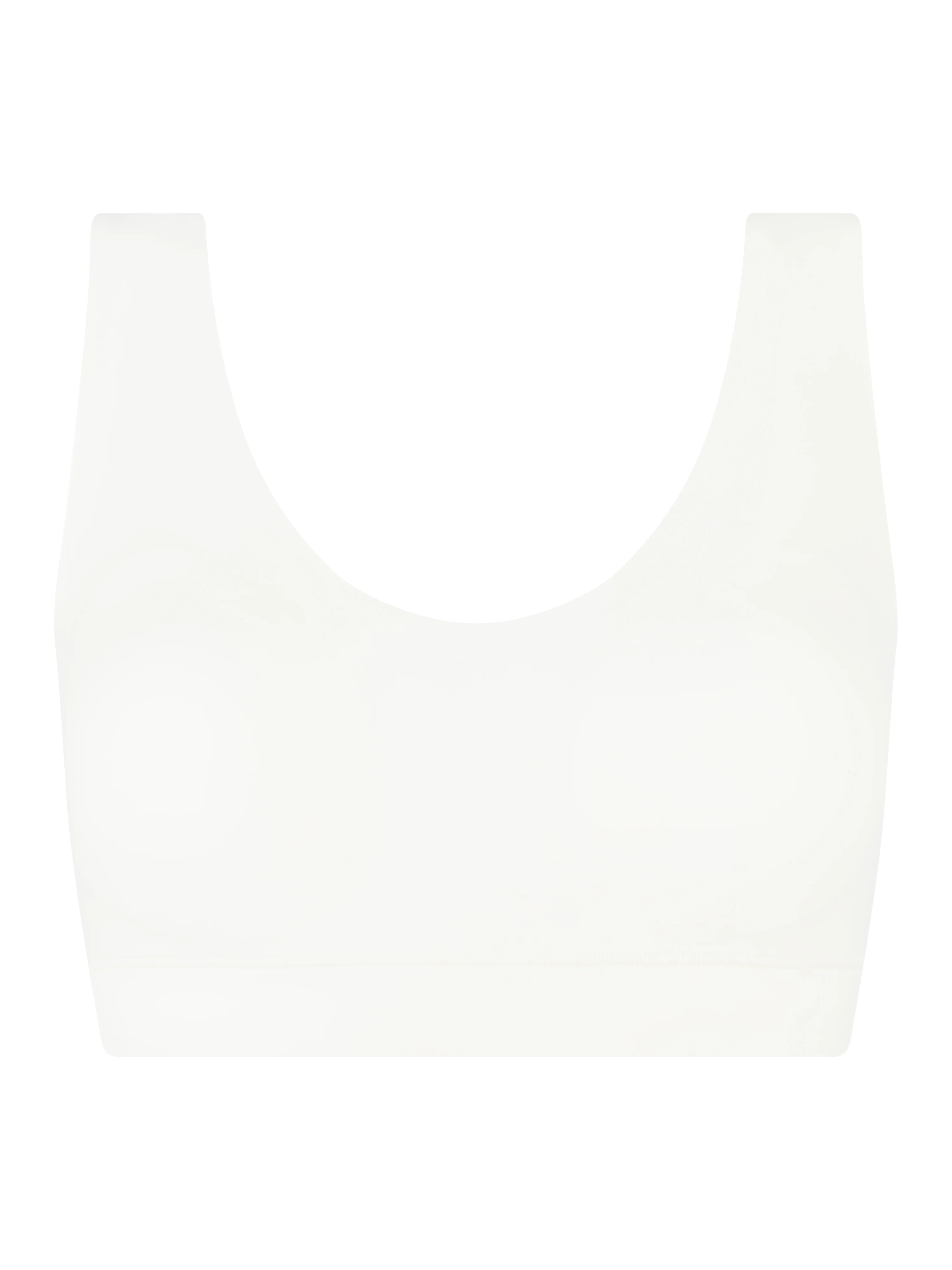 SOFTSTRETCH - Brassière coques v neck | Beige