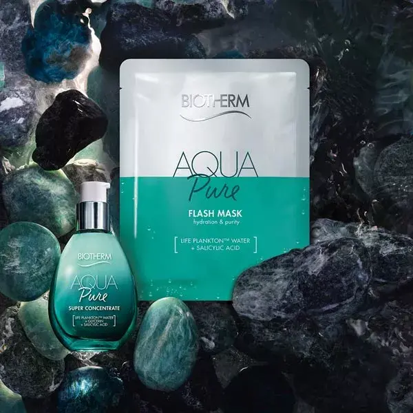 Máscara Hidratante e Purificante Biotherm Aqua Pure