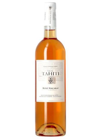 Vin de Tahiti - Rosé Nacarat (capsule abimée) - Dominique Auroy
