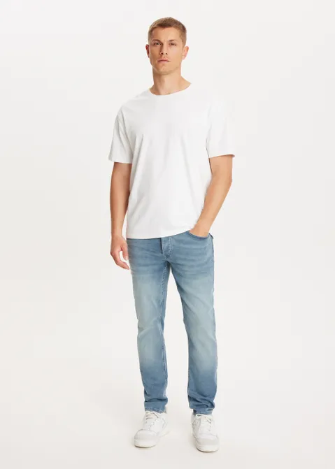 Blake slim sweat jeans blauw (DUSTYBL)