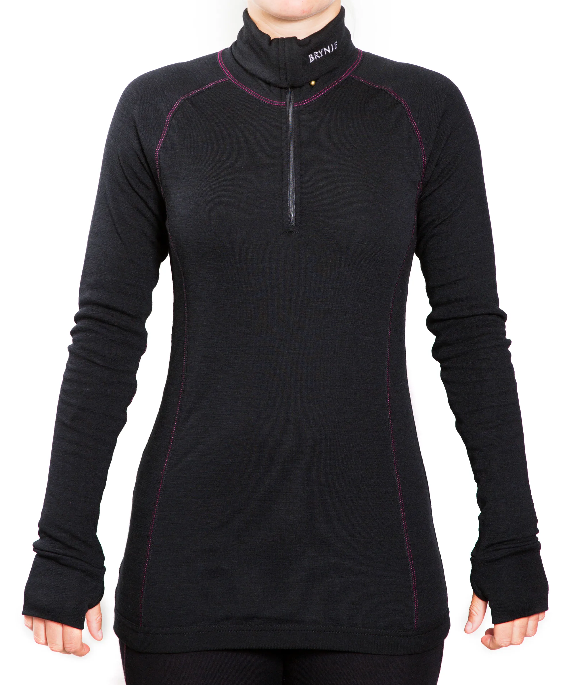 Brynje Women's Arctic Zip Polo Black