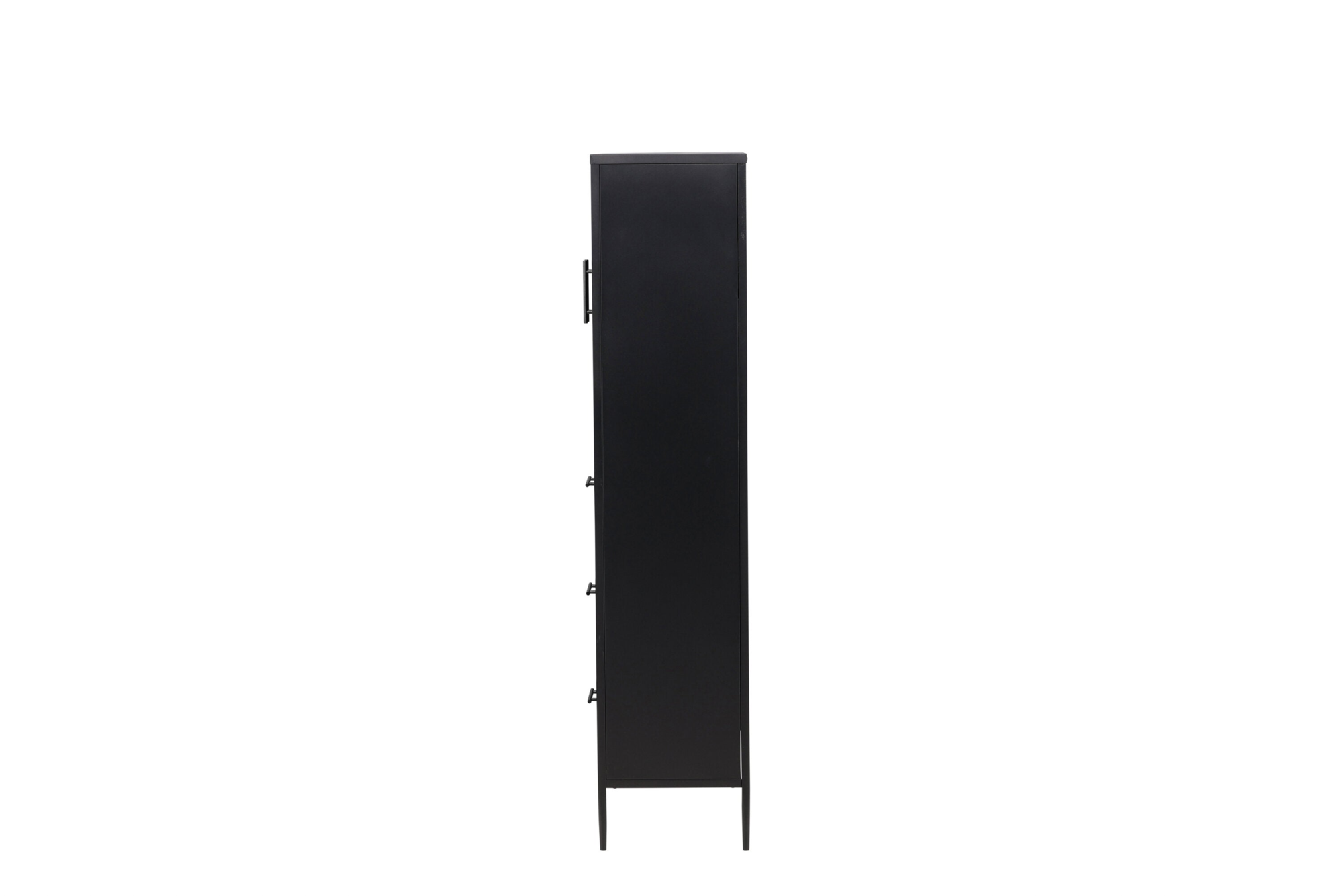 Makani Vitrinekast 160x70cm - Zwart