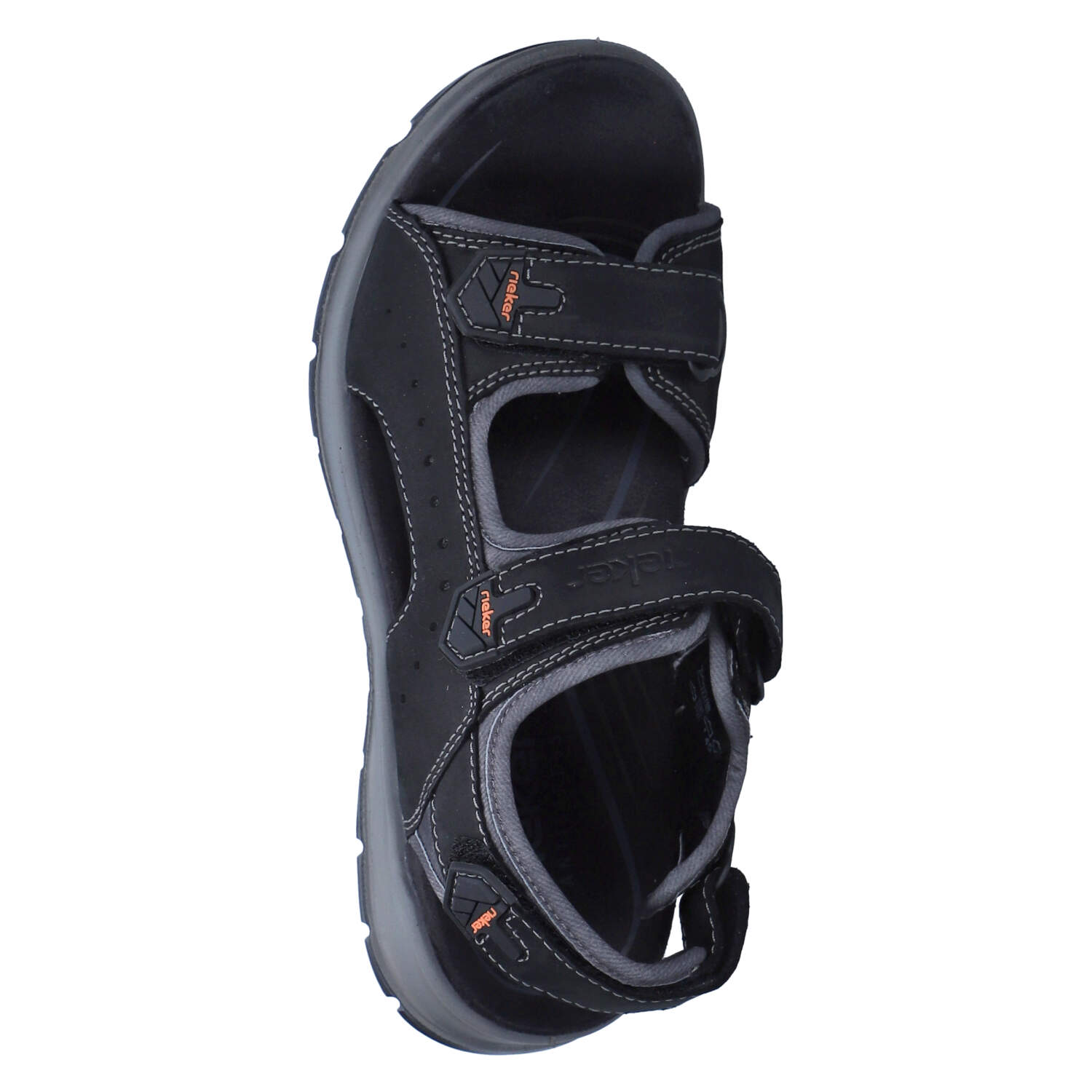 Rieker Sandalen - schwarz/rauch
