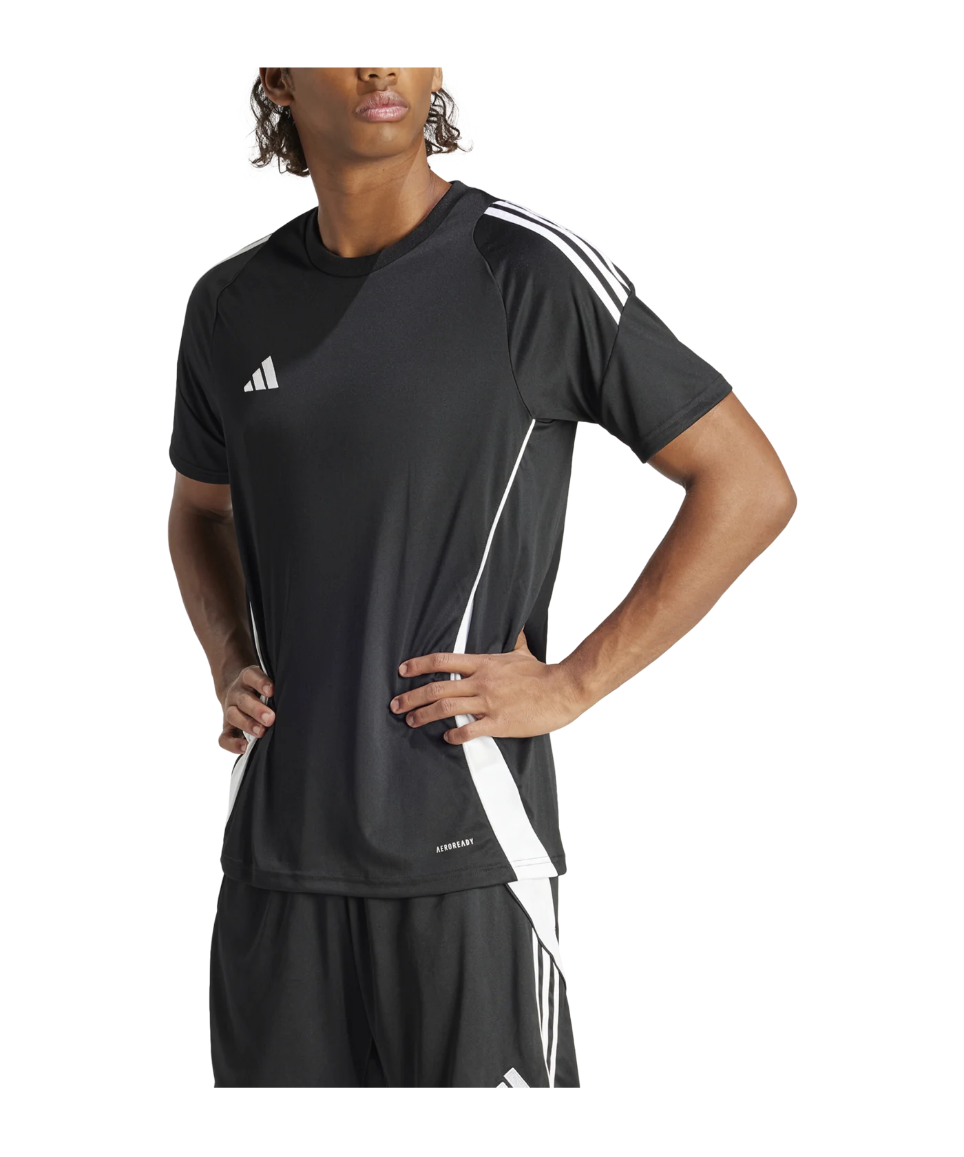 adidas Tiro 24 Trikot Schwarz Weiss