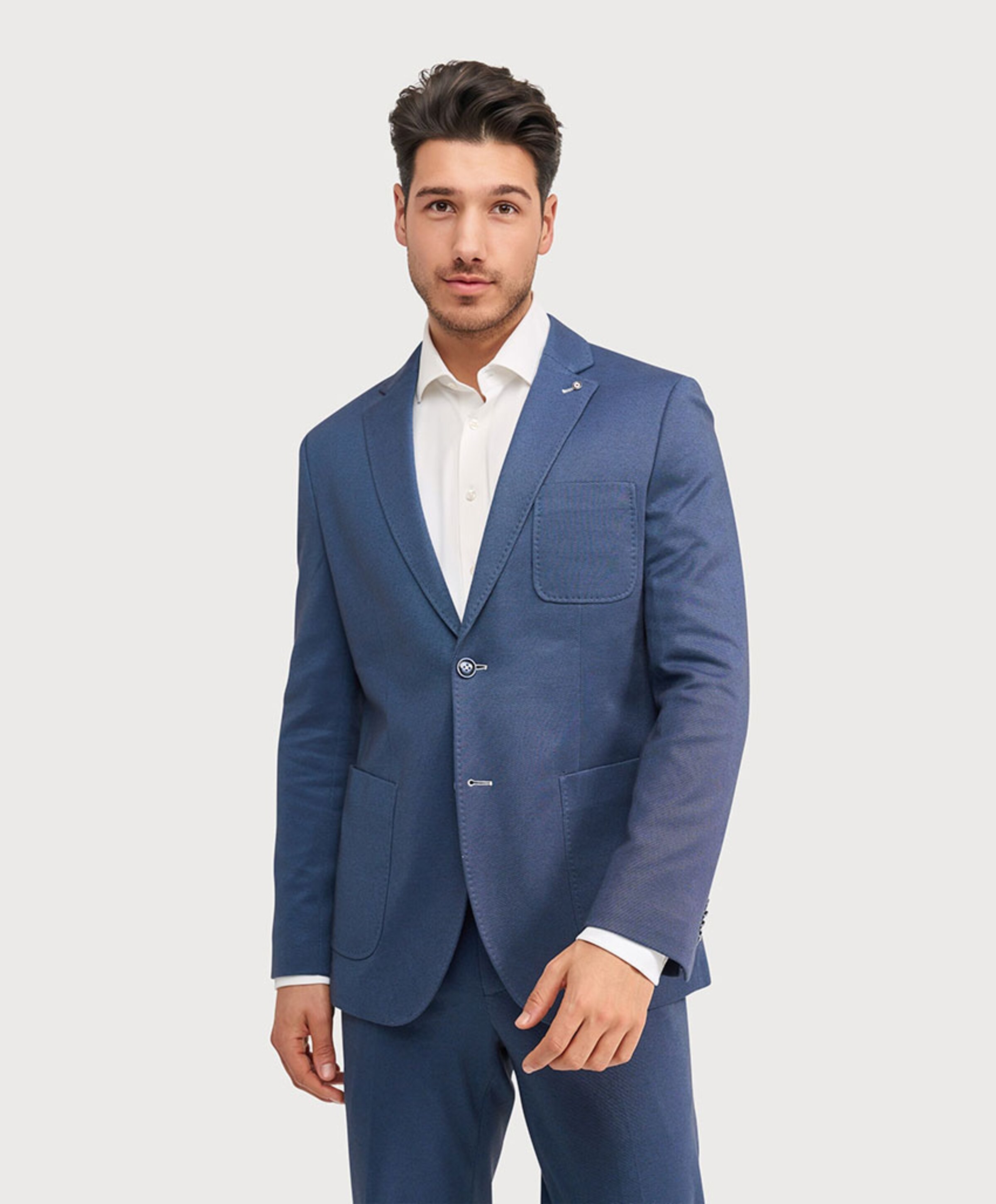 Blue industry Heren colbert blauw