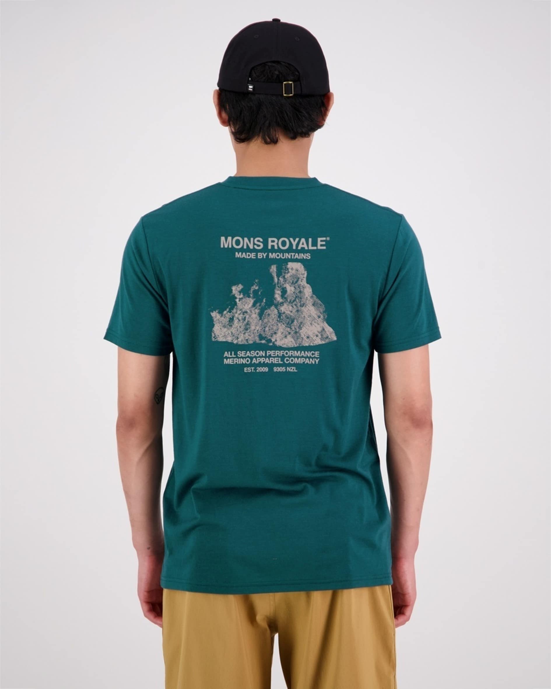 Mons Royale Icon Merino T-shirt<br>Utrolig behagelig t-skjorte i myk merinoull!