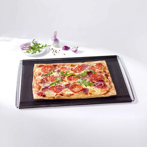 Grille de cuisson extensible avec feuille perforée anti-adhérente 41 à