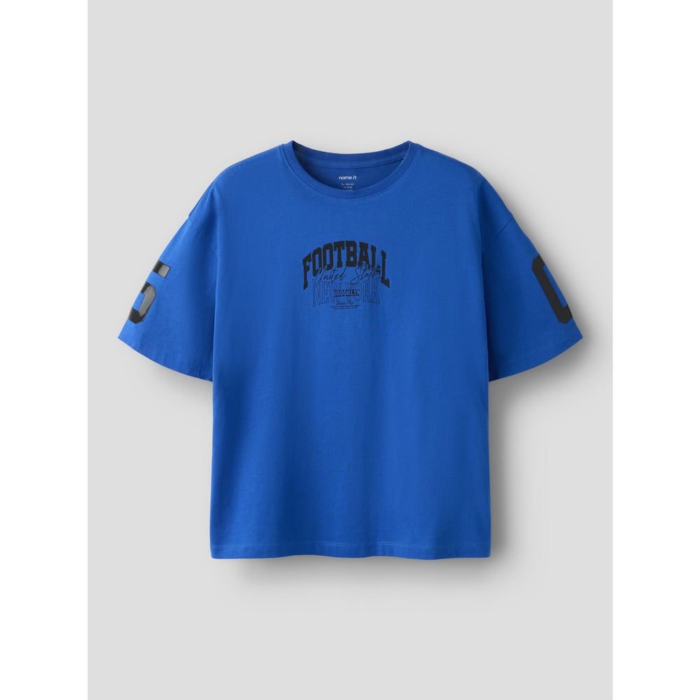 Køb Name It Deep Ultramarine Nkmhennry Ss Nreg Top