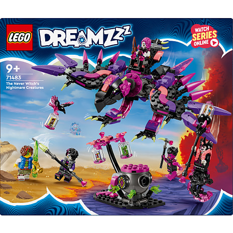 LEGO DREAMZzz Aldrig-heksens mareridtsvæsner 71483