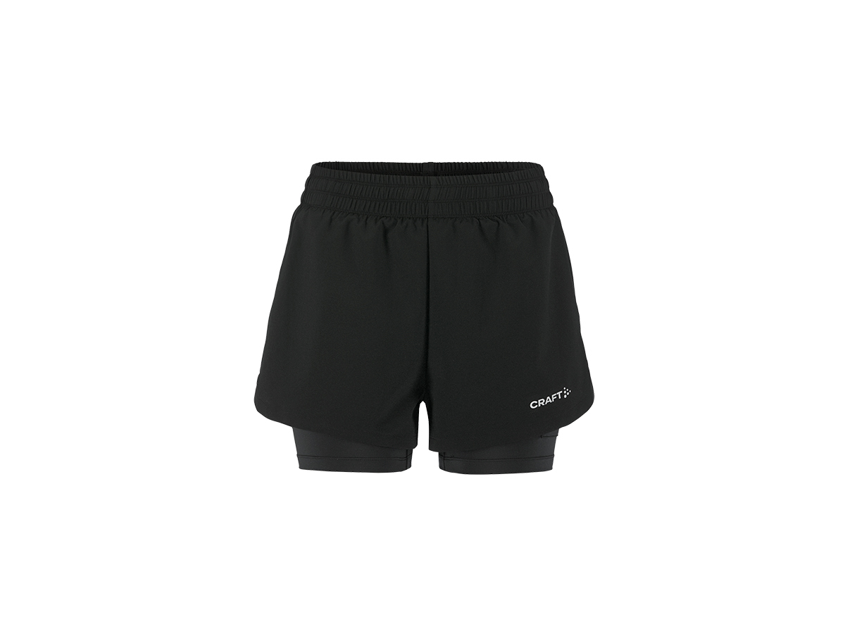 Craft ADV Essence 2 2-In-1 dames shorts - Black