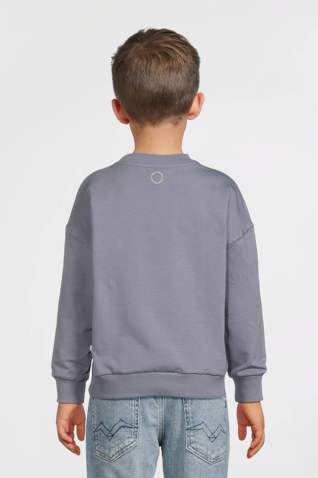 Your Wishes sweater blauw