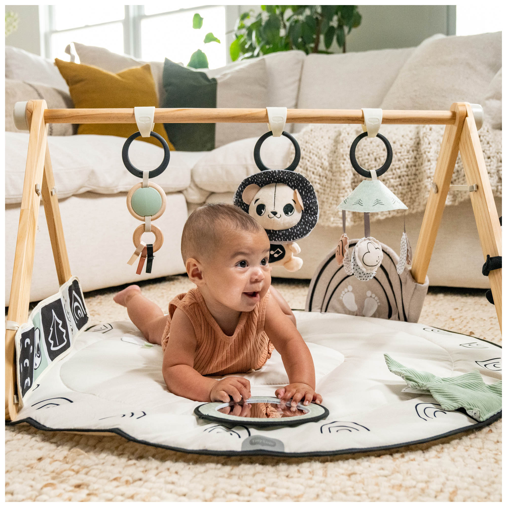 Tiny Love Luxe Gymini Black And White Décor multi - shop nu - Prénatal