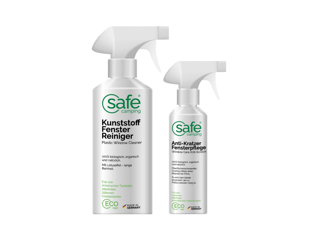 Safe Camping kunststof raamverzorgingsset