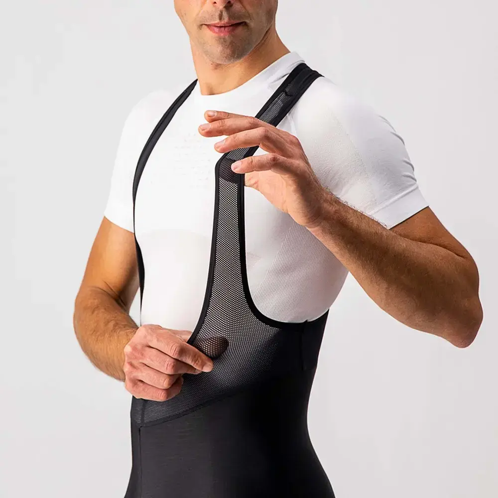Castelli Entrata Fietsbroek Lang Met Zeem Zwart Heren