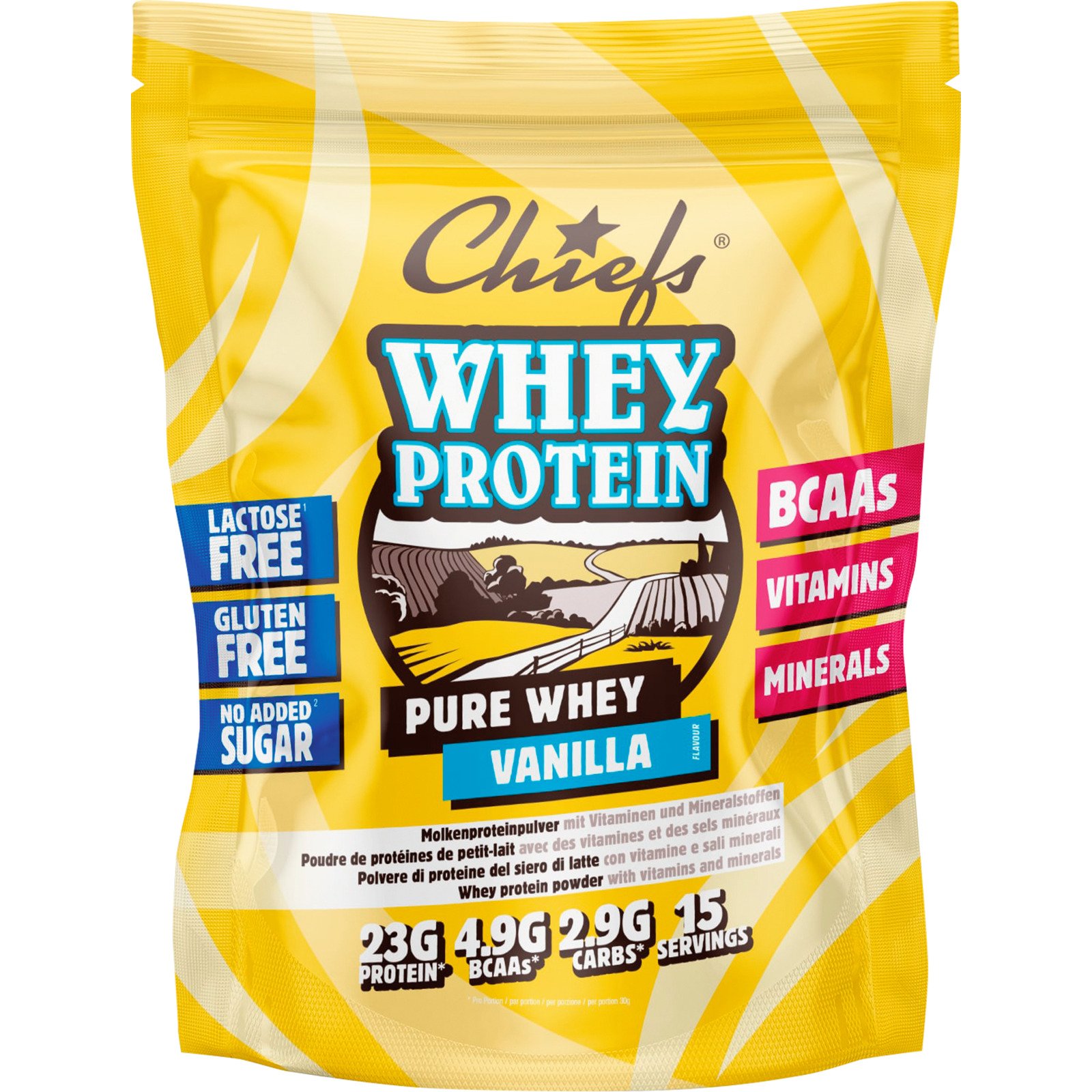 Chiefs Whey Protein Vanille 450 g
