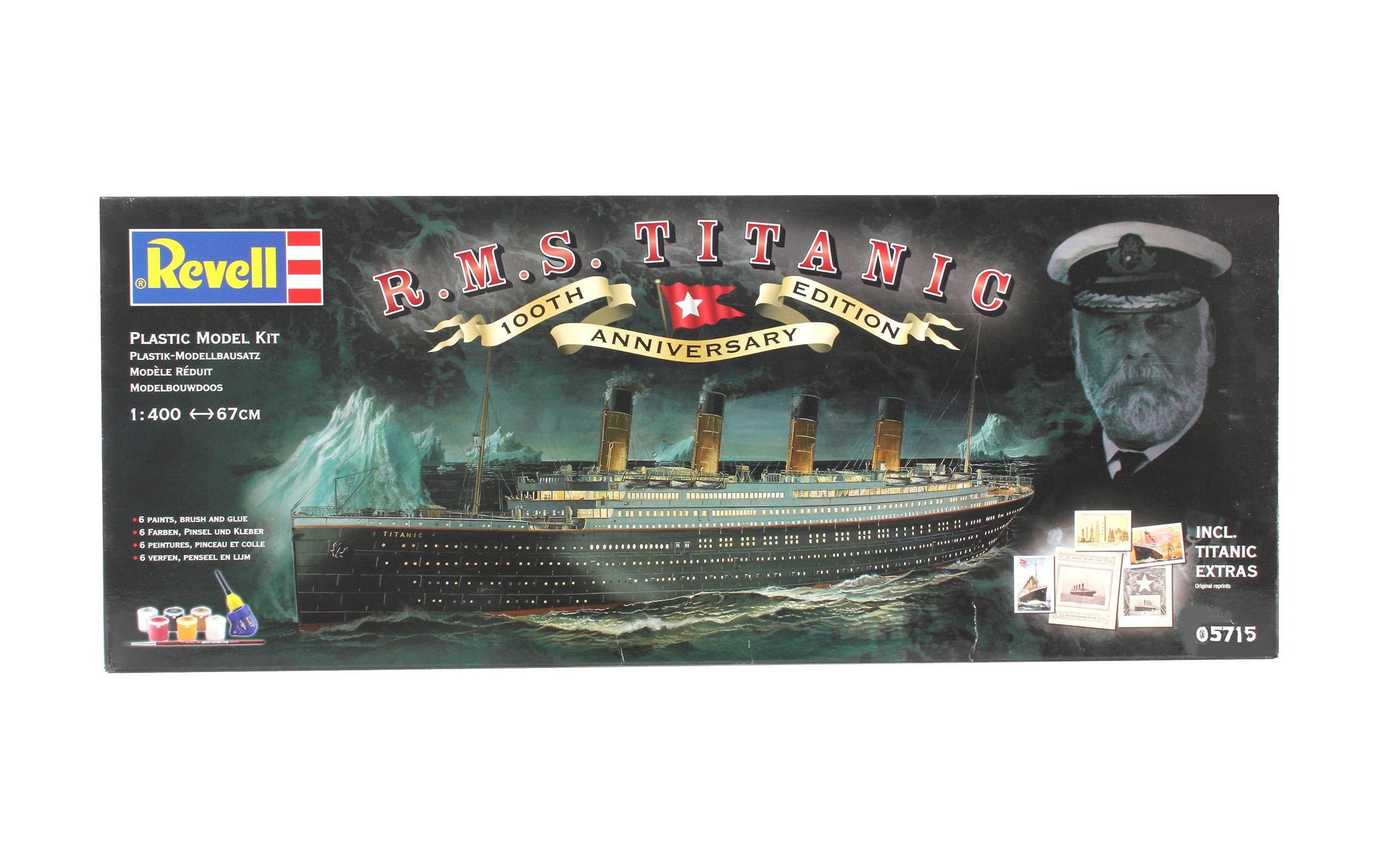 Bausatz 100 Years TITANIC 1:400Kunststoff Modellbausatz