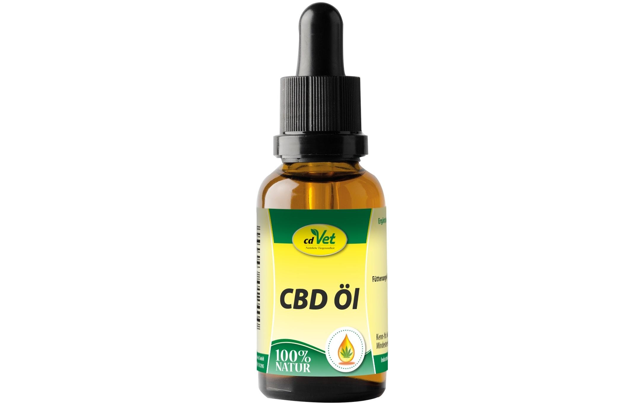 Hunde-Nahrungsergänzung CBD Öl, 20 mlNahrungsergänzung für Hunde & Pferde
