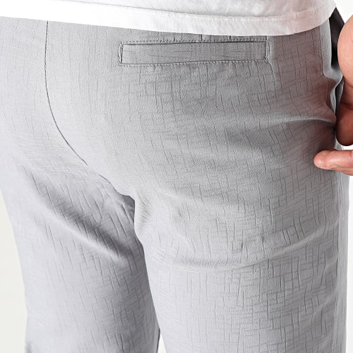 Pantalon Chino Slim Gris