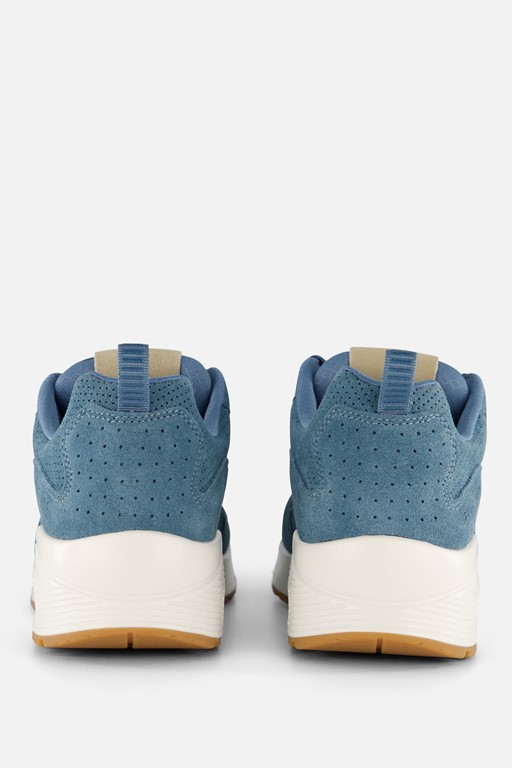 Skechers Uno Stand On Air sneakers blauw Suede
