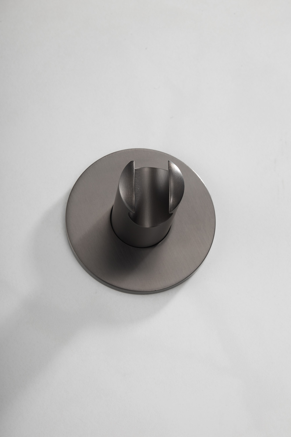 Saniclear Plus handdouche houder verouderd ijzer - gunmetal