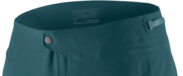 DIRT ROAMER Damen-Bikeshorts  tidal teal  L=10