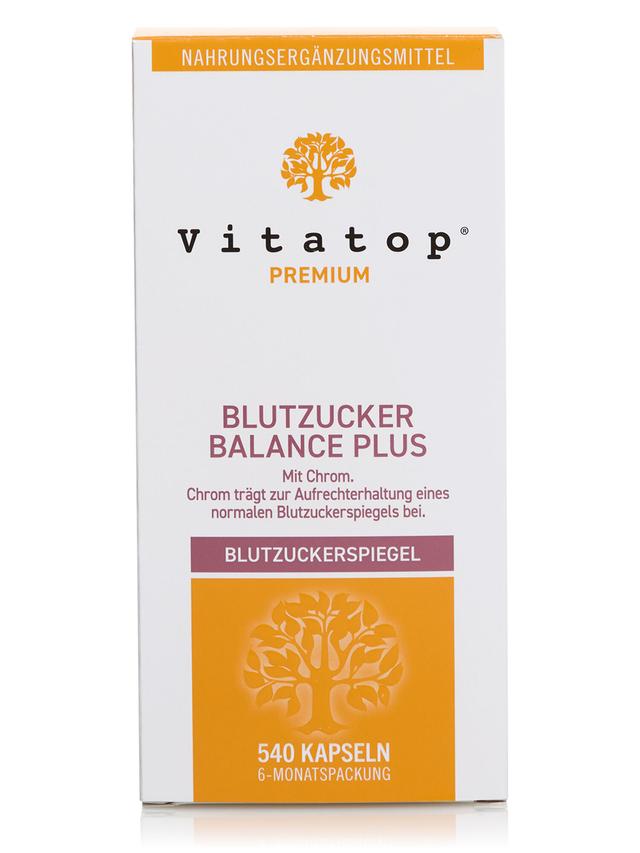 Vitatop® BLUTZUCKER BALANCE PLUS, 6-Monatsvorrat - Abo