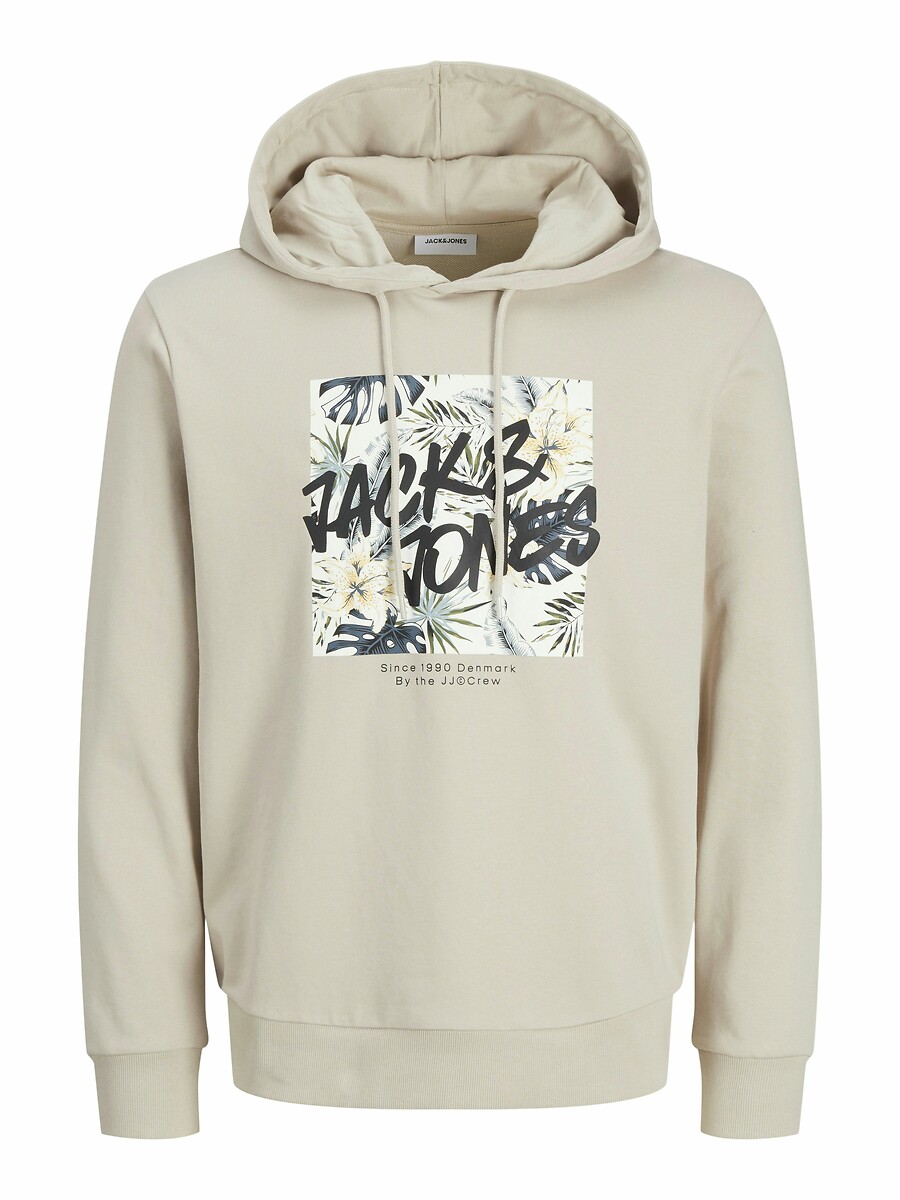 JACK & JONES<br>Moletom com capuz e logo