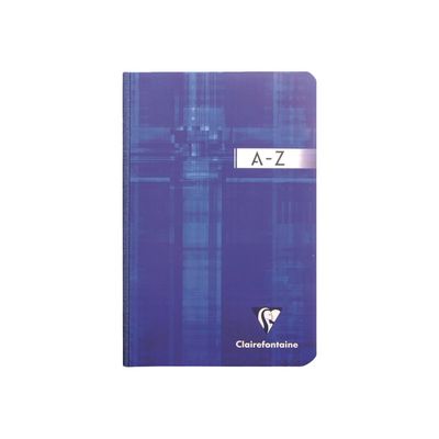 Clairefontaine - Répertoire broché 11 x 17 cm - 192 pages - petits carreaux (5x5 mm) - disponible dans différentes couleurs