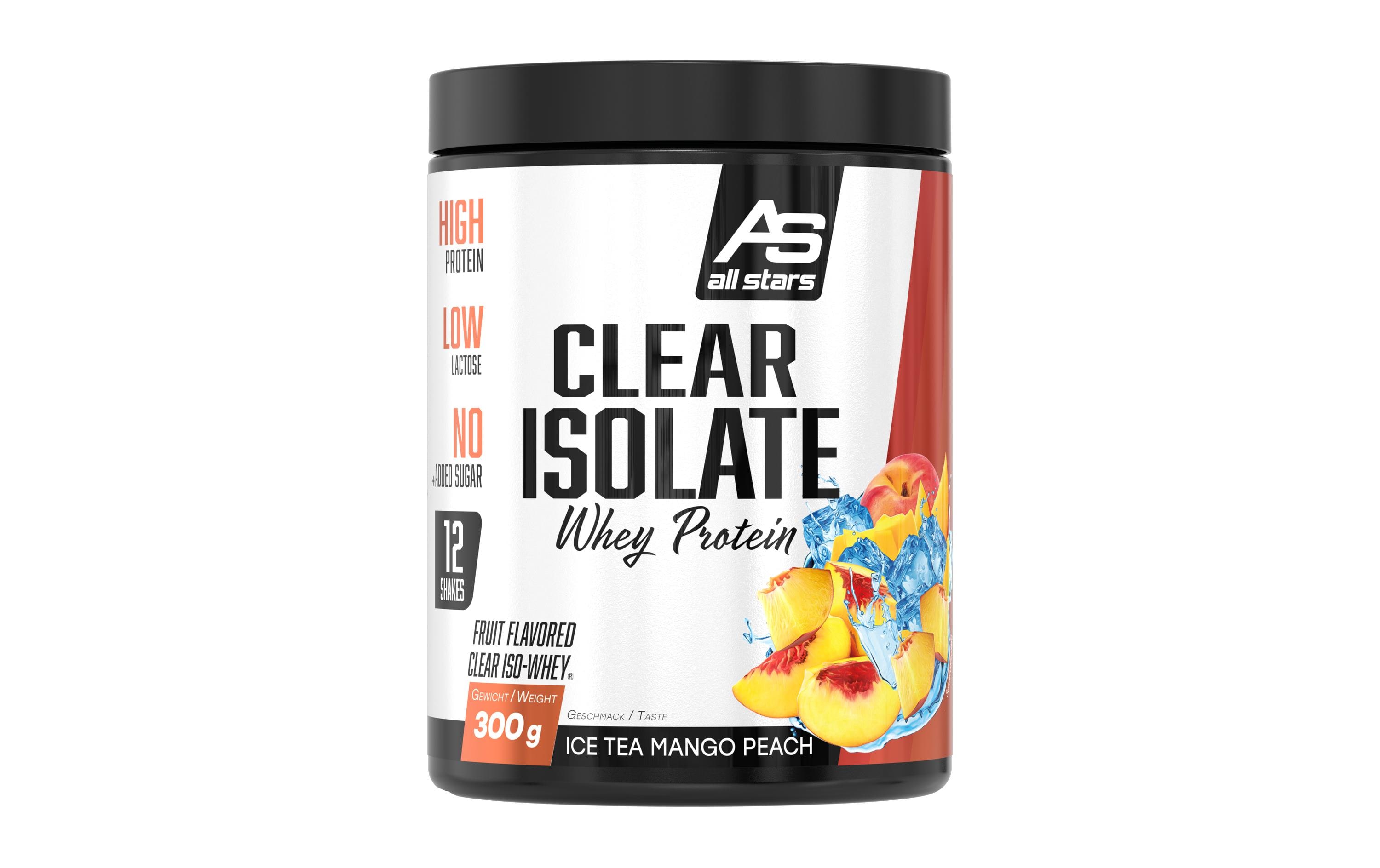 Pulver Clear Isolate Whey Protein Mango/Pfirsich 300 gProtein-Pulver