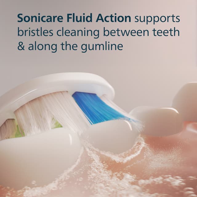 Philips Sonicare W2 Optimal tandbørstehoved HX6064/87 (hvid)