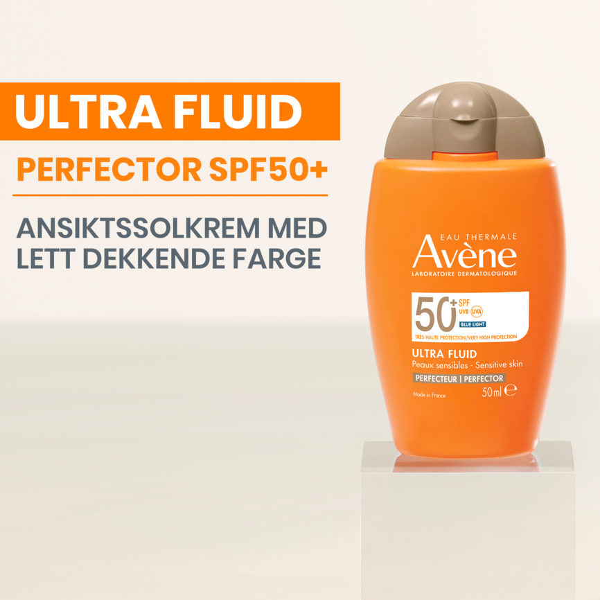 Avène Ultra Fluid Perfector ansiktssolkrem SPF50  50 ml