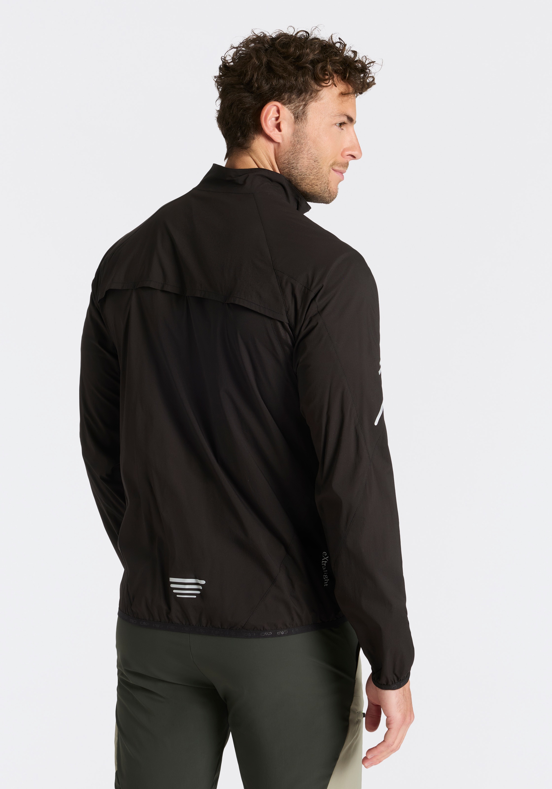 CMP Windbreaker aus ultraleichtem Ripstop-Gewebe, atmungsaktiv, komprimierbar
