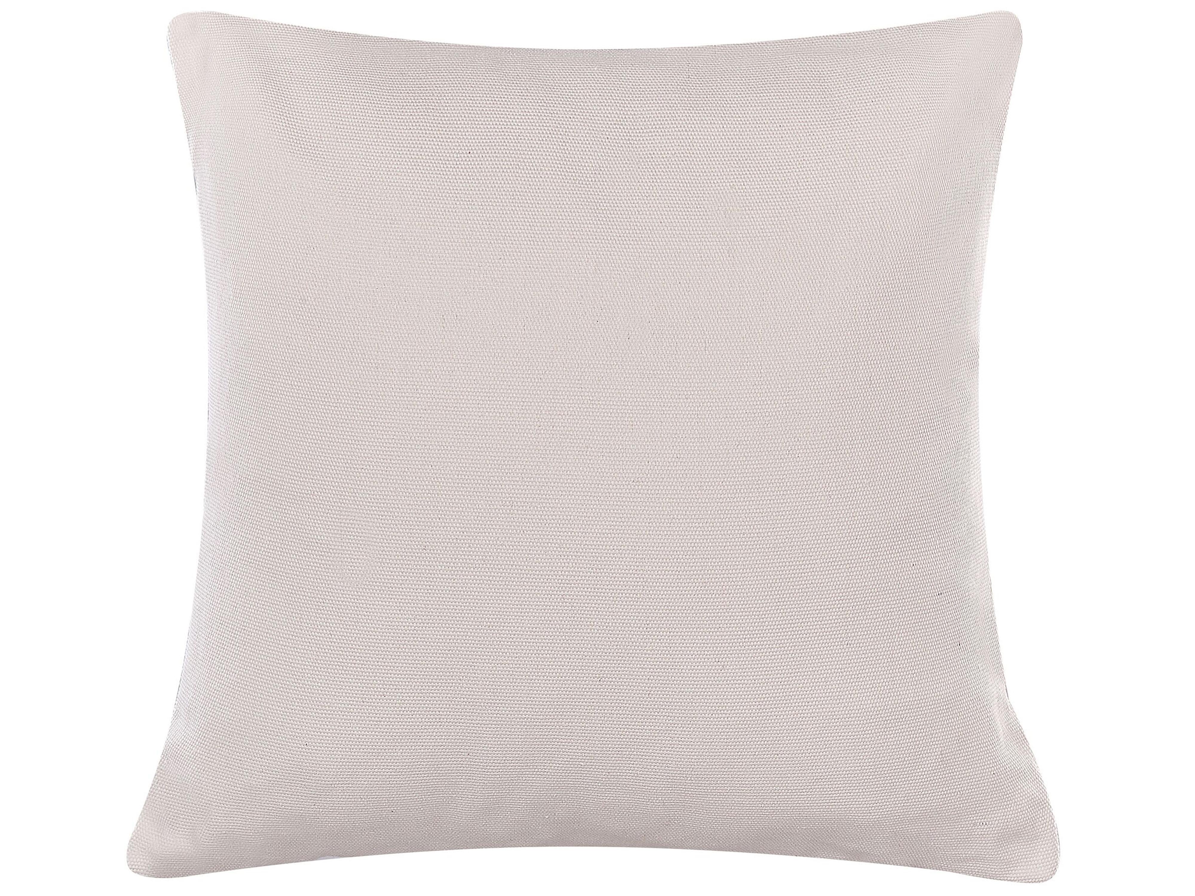 Set van 2 sierkussens FATSIA Katoen 45 x 45 cm Taupe