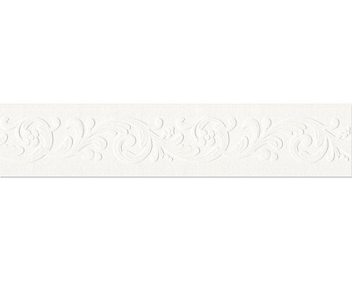 Rand 6396-15 Alleen randen 9 Bloemenrank Wit 5 m x 13 cm