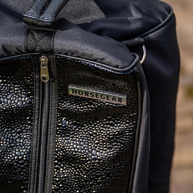 Laarzentas HORSEGEAR HGCroco Patent Zwart