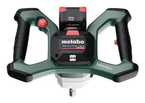 Metabo RW 18 LTX BL 140-2, Sort, Grøn, Rustfrit stål, Ergonomisk, Blødt greb, 88 dB, 80 dB, 3 dB, 1,5 m/s²