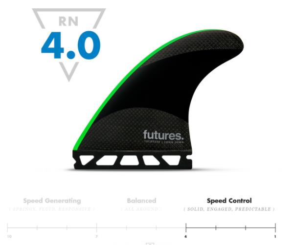 Futures John John Florence Techflex - Thruster - M